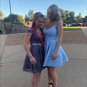 PromGirl Dresses - Baby Blue homecoming/formal dress PromGirl Dresses - Baby Blue homecoming/formal dress